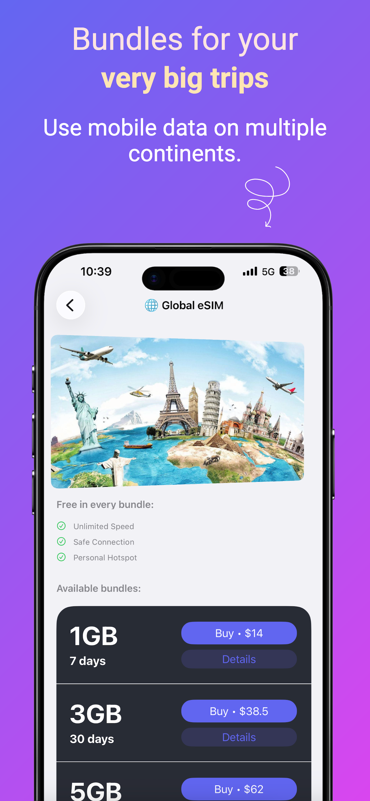 fedafone: mobile data eSIM