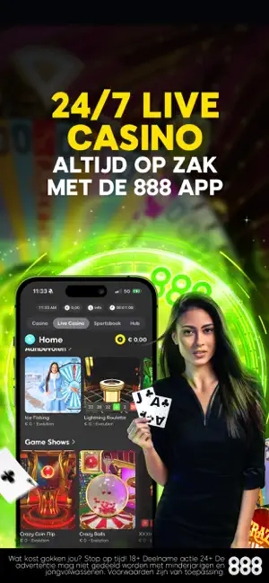 888: Online Casino & Sport Bet iPhone screenshot 4
