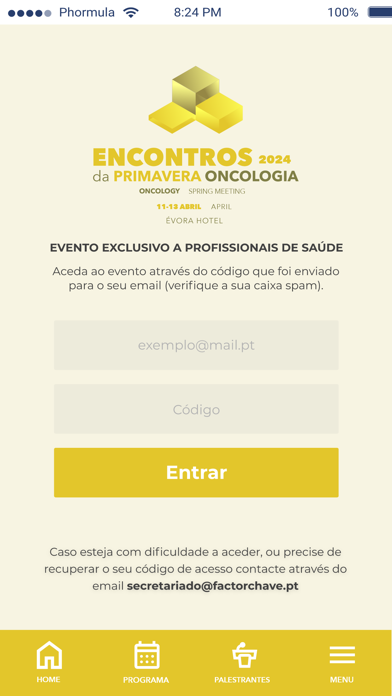Encontros da Primavera Screenshot
