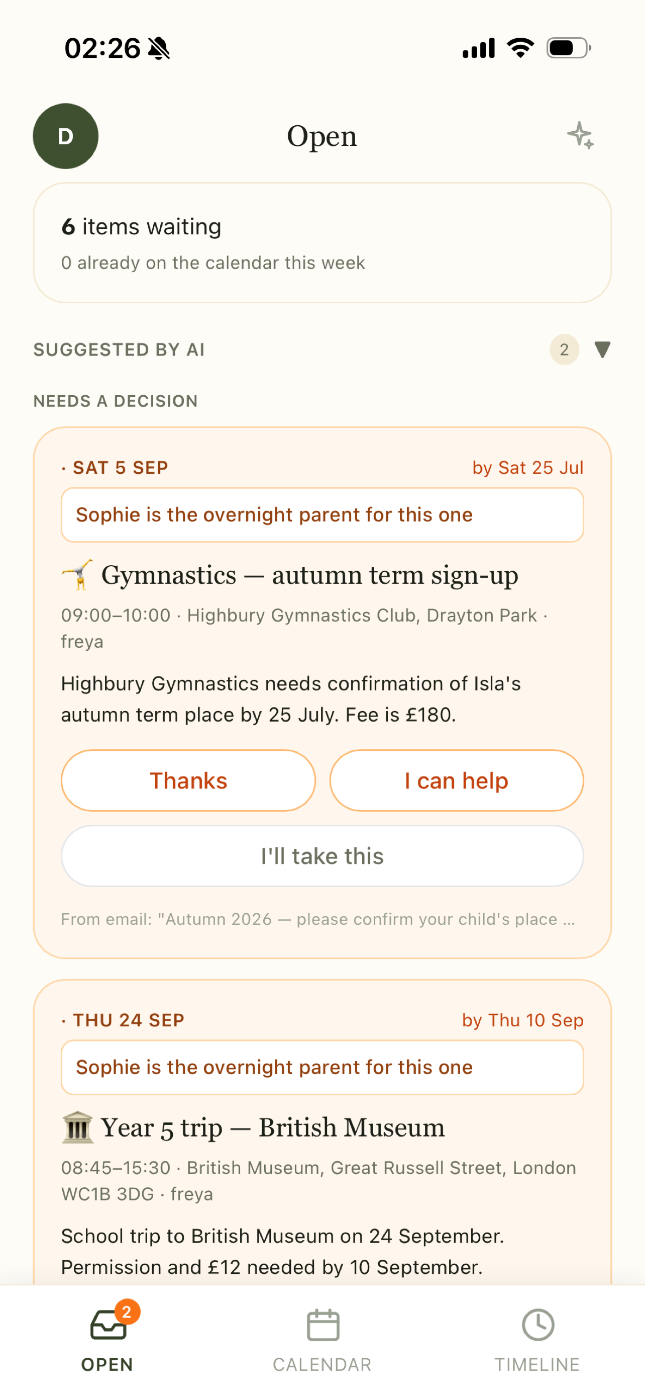 CoParent: Family Calendar screenshot 5