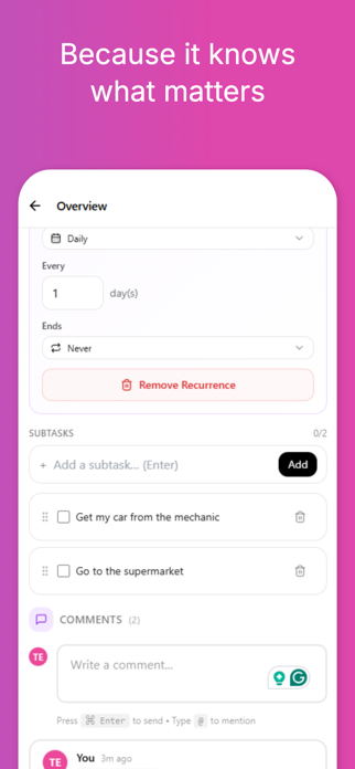 Task Sense - To Do List App Screenshot 5 of 5