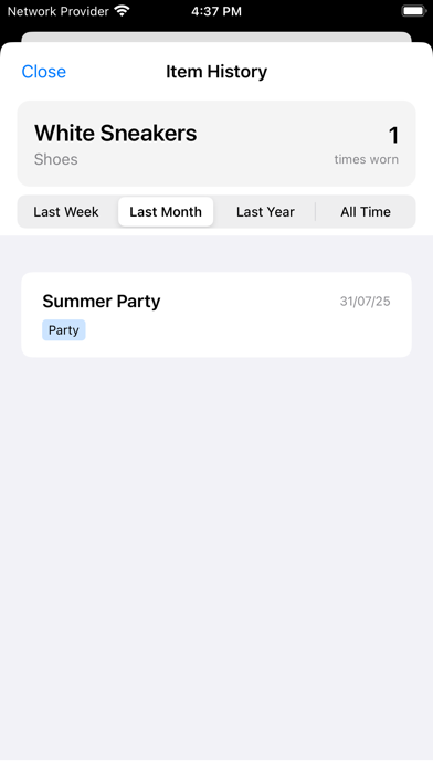 App screenshot