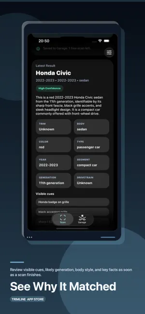 Trimline: AI Car Identifier screenshot 3