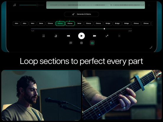 Moises: The Musician's App iPad screenshot 9 - Music app