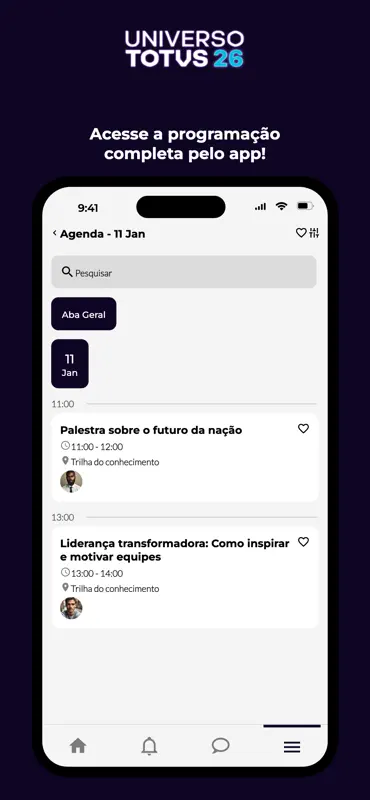 UNIVERSO TOTVS 2026 screenshot 3 of 4