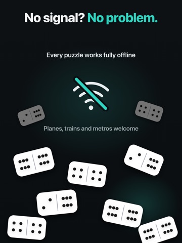 dotio: Pips Domino Puzzles iPad screenshot