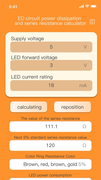 Screenshot #2 pour Circuit Power Consumption