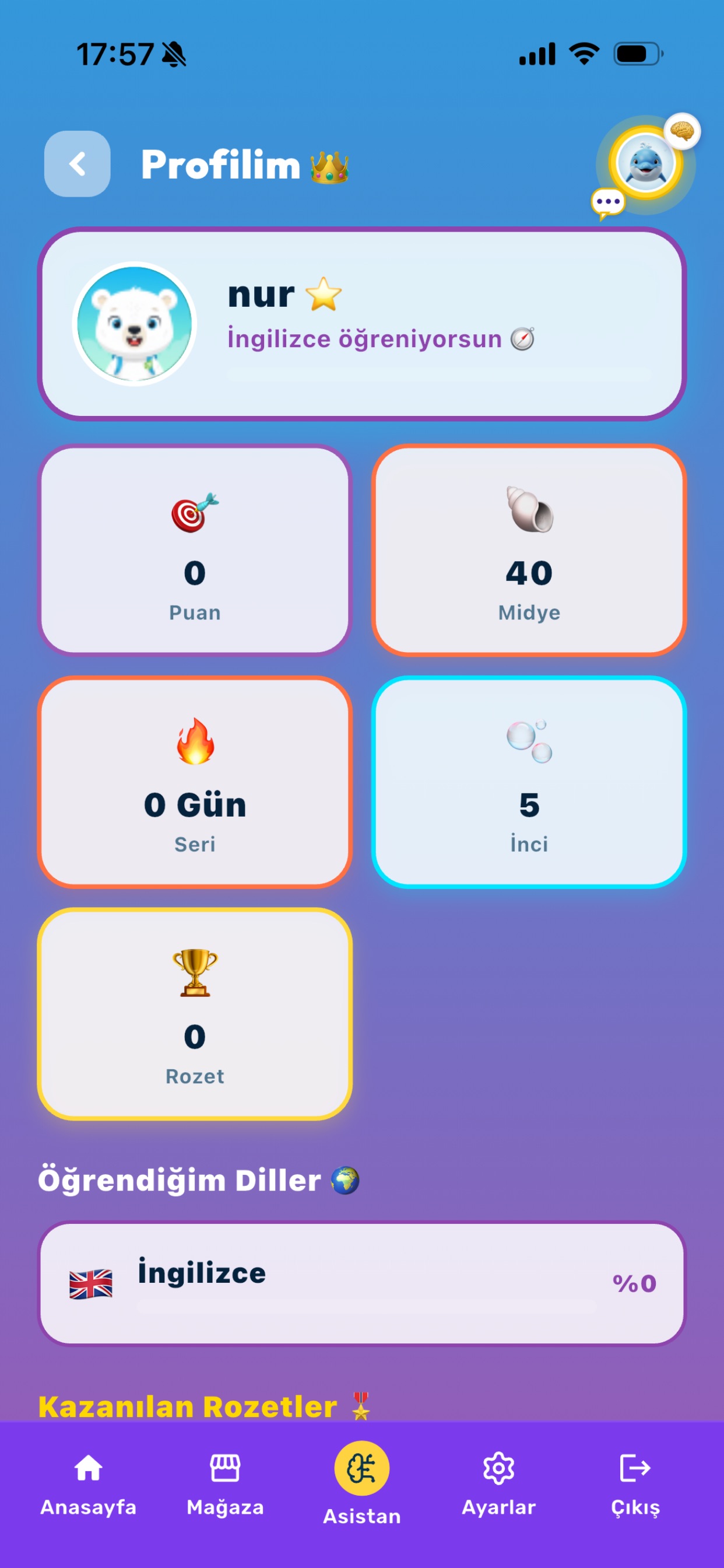 Screenshot 3 of Multilingo App