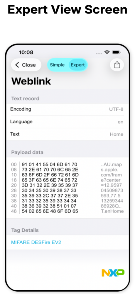 NFC TagInfo by NXP screenshot 5