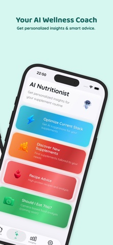 Nutrify - Supplement Tracker screenshot