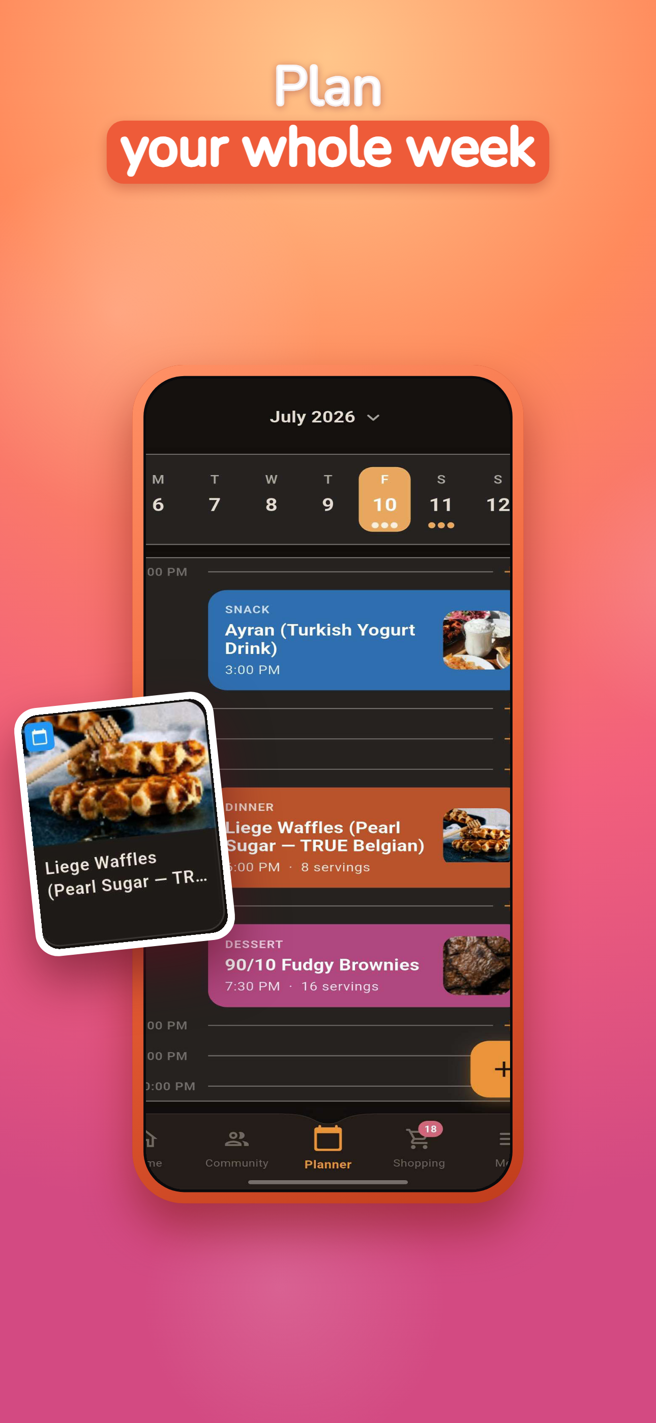 Recipe Spellbook: Meal Planner screenshot 4