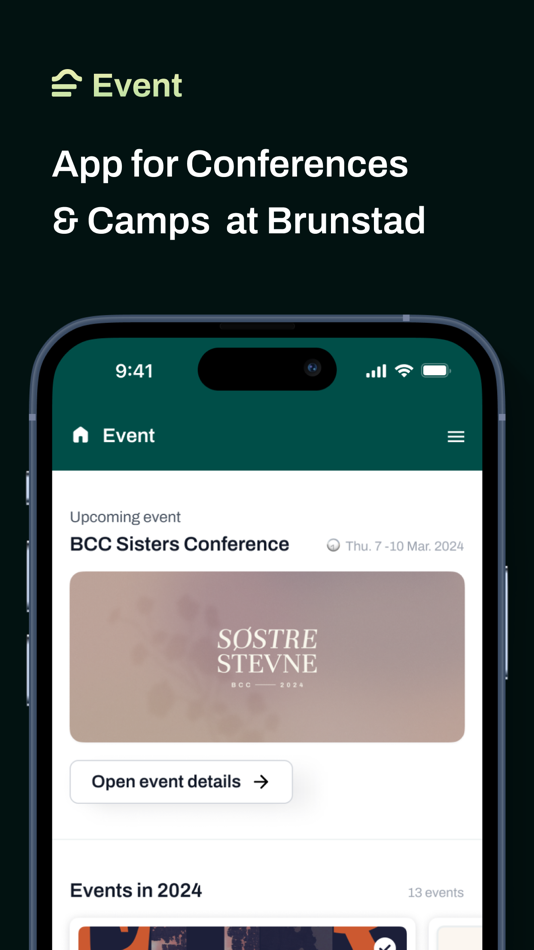 #1. Event by BCC Event (iOS) 由: Brunstad Christian Church