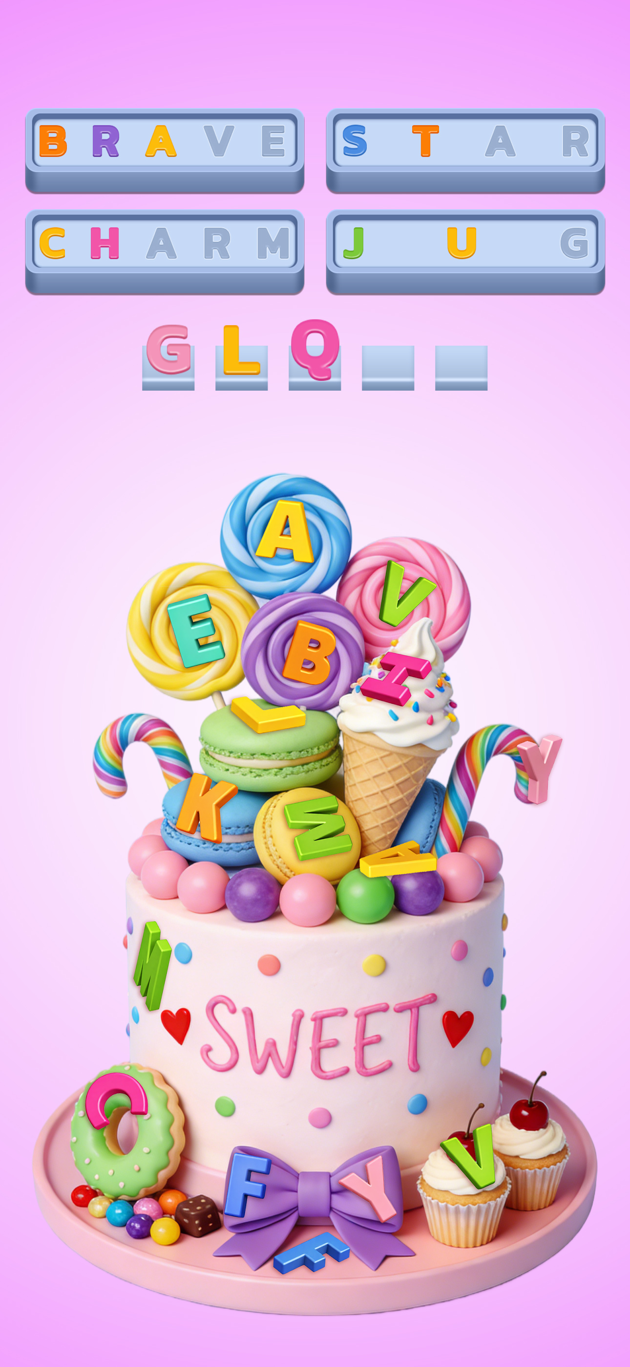 Word Screw - 3D Unscrew Bolts