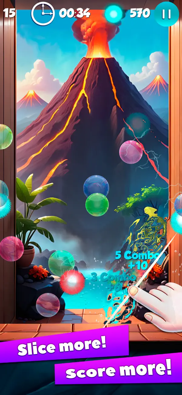 Screenshot #2 pour Jeux de Bubble - Jeu sans Wifi