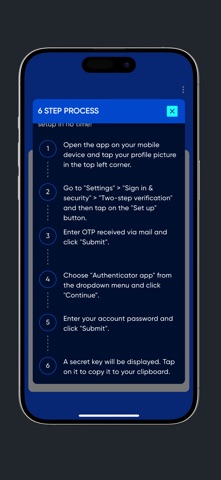 Neptik Authenticator screenshot