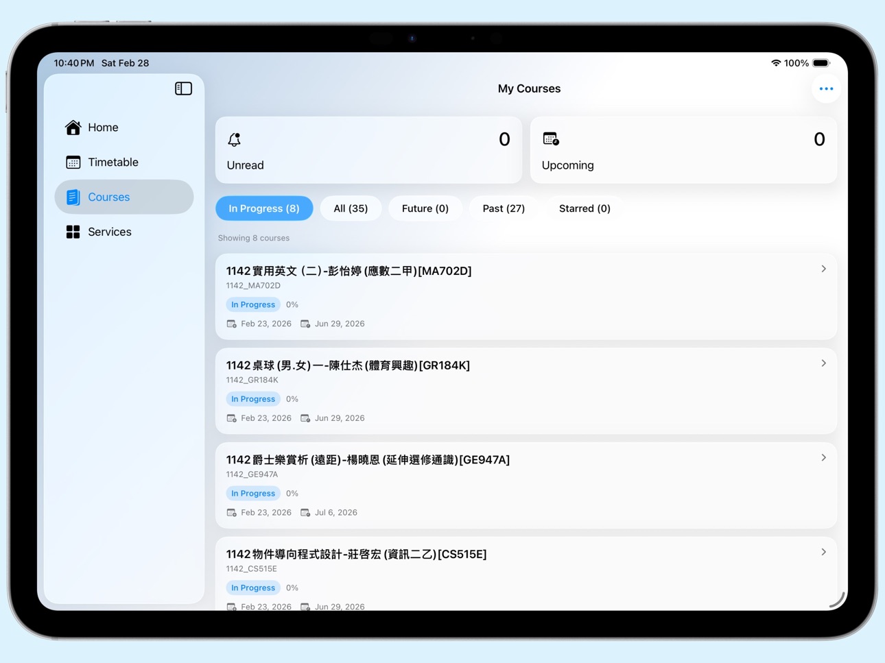 iPad screenshot