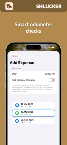 Car Expenses - Shlucker screenshot