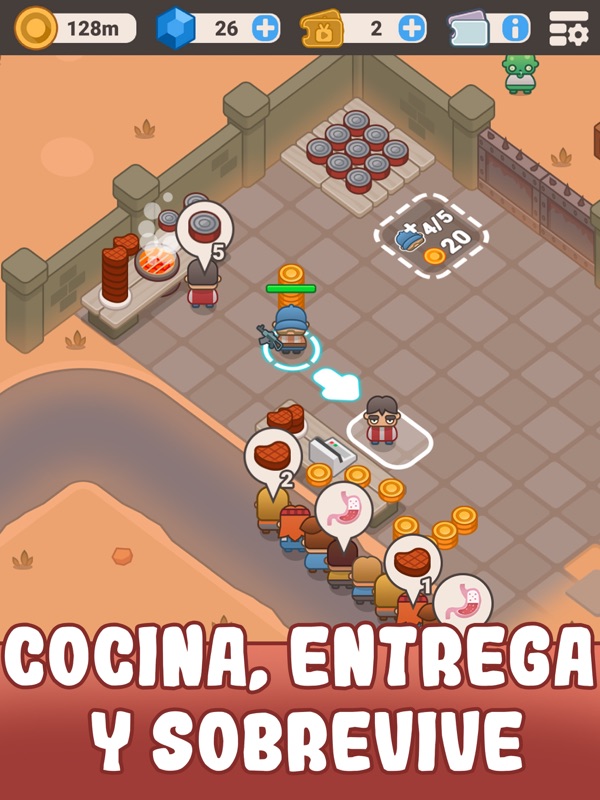 Idle Outpost juegos de zombies screenshot 12