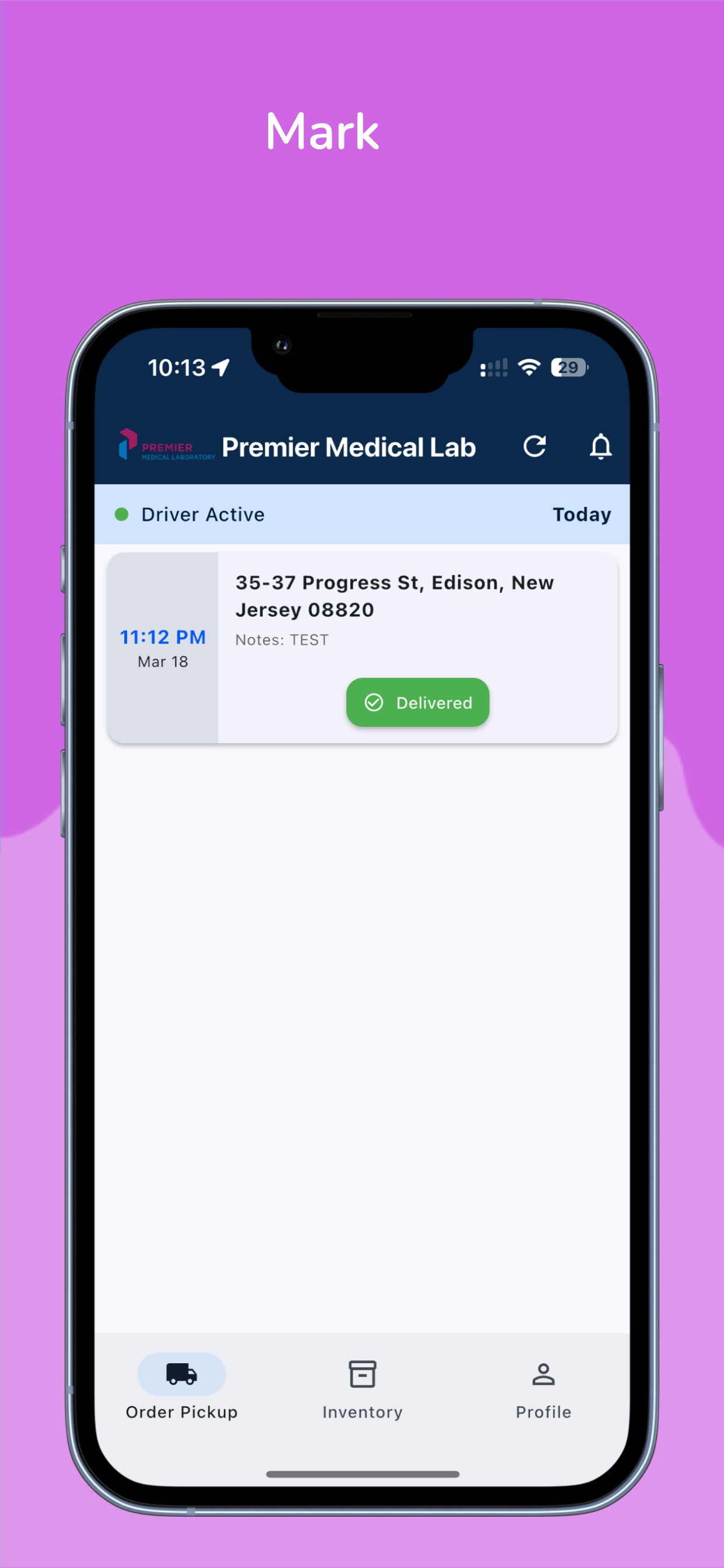 PML App screenshot 2