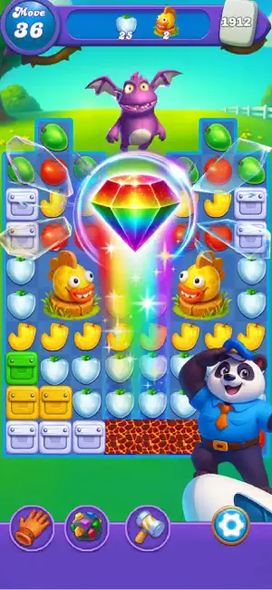 Candy Fruit Match 3 Puzzle screenshot 1