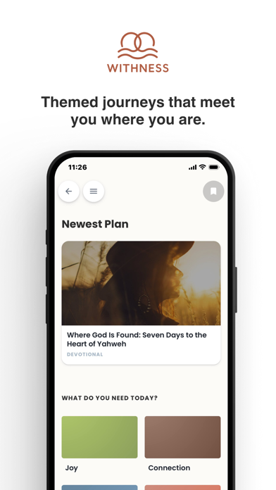 Withness iPhone screenshot 2 - Lifestyle app