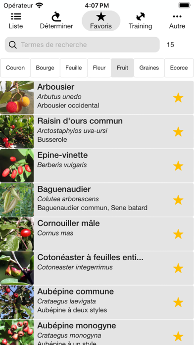 Screenshot #1 pour iForest – Arbres et Arbustes