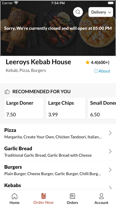 Leeroys Kebab House Screenshot