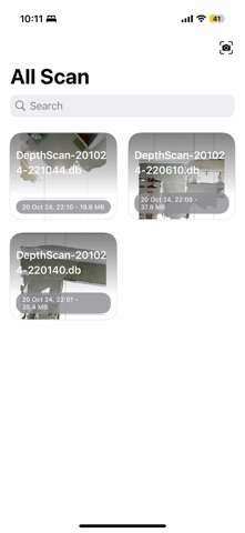 DepthScan 3D Scanner screenshot