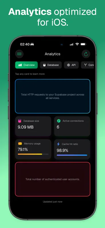Supanator: Supabase Manager screenshot 7 of 9