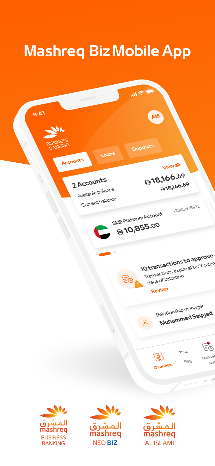 Mashreq Biz screenshot 1
