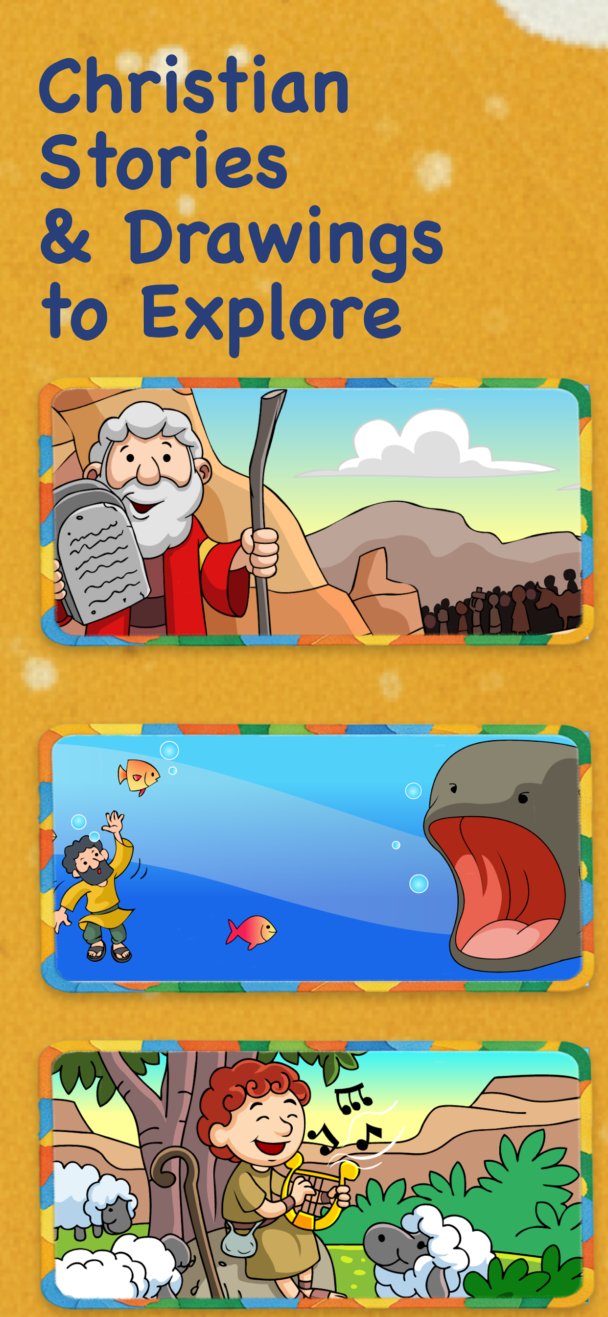 Kids Bible Coloring Book screenshot 7
