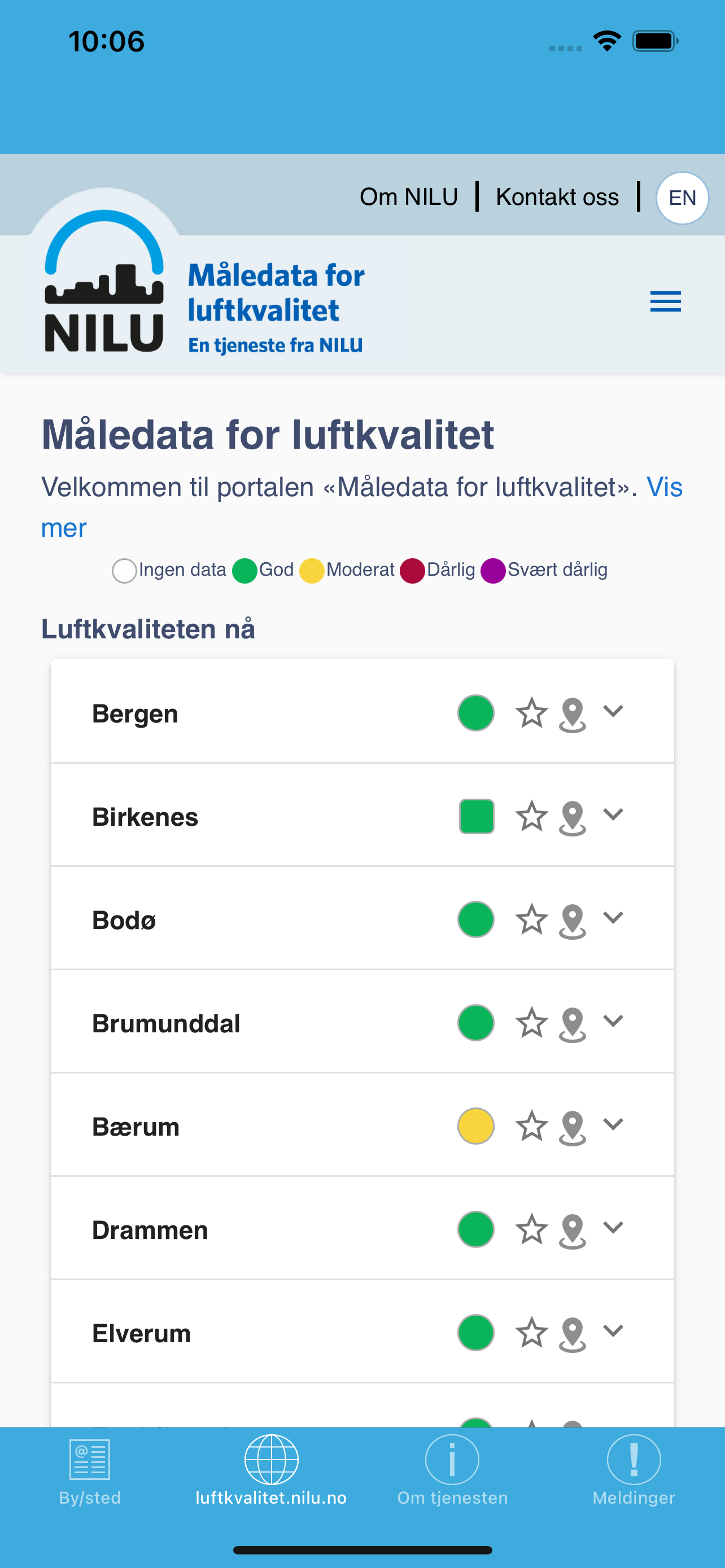 VarselLuftNå
