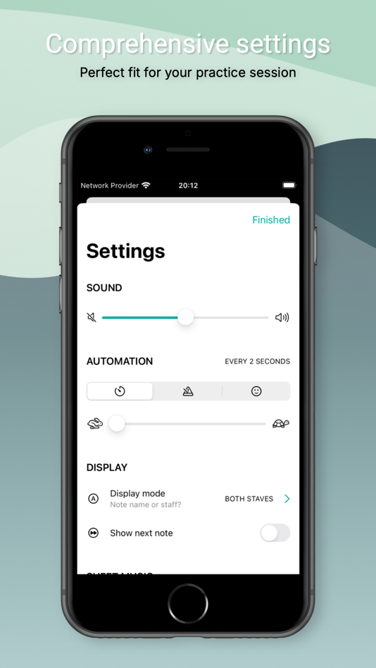 #5. Random music notes generator (iOS) 由: Danial Sanjrani