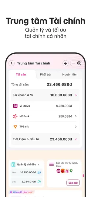 MoMo-Trợ Thủ Tài Chính với AI iPhone screenshot 6