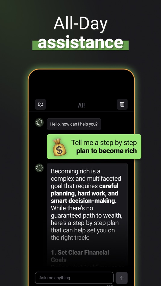 #2. AI! Chatbot Assistant Ask AI (iOS) Podle: GRIMLAX TRADE, S.L.