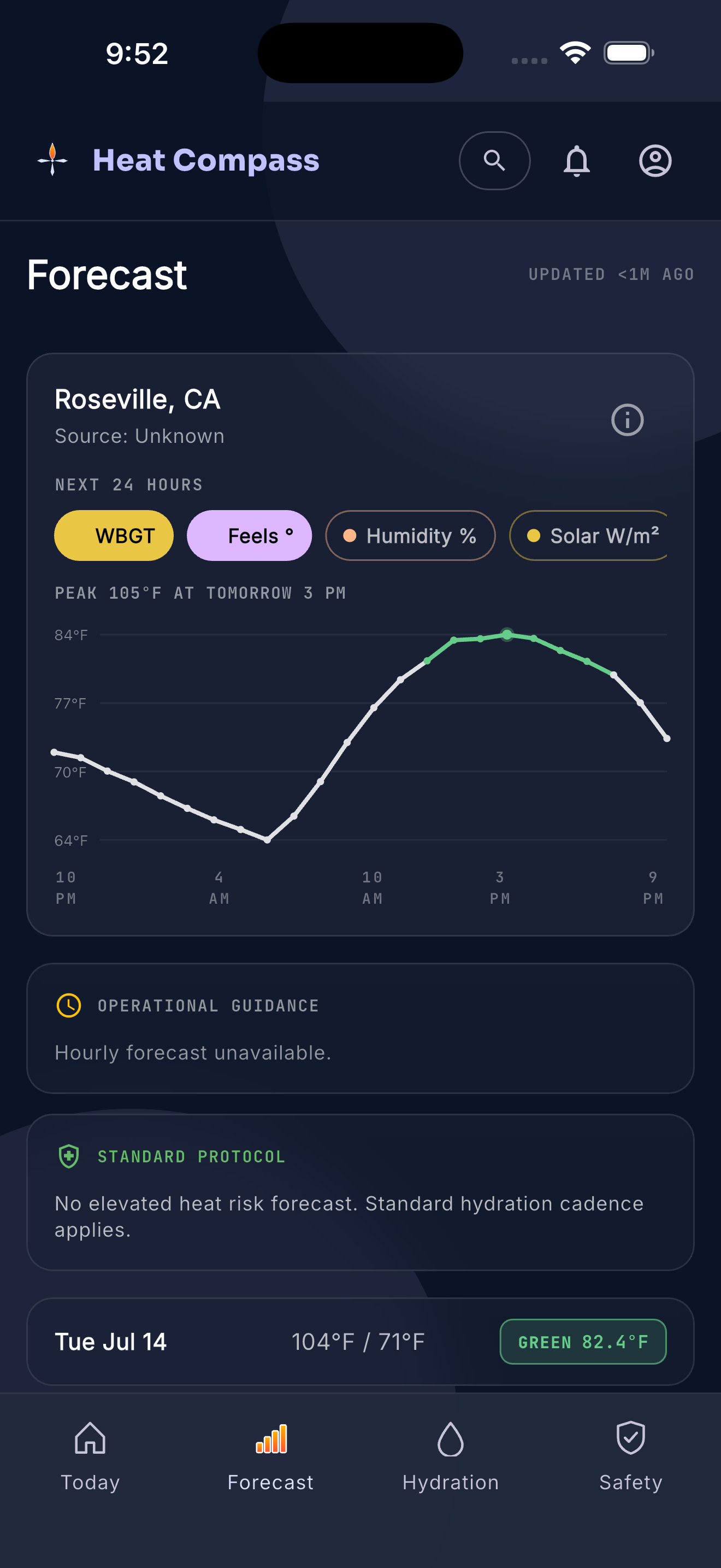 Heat Compass screenshot 2