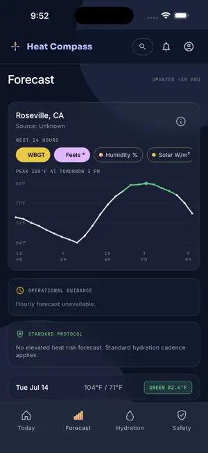 Heat Compass screenshot 2