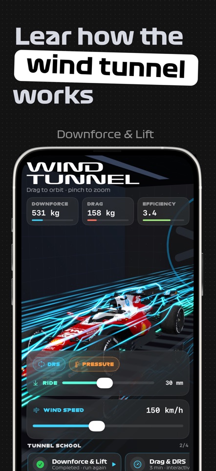 Formula 1: Paddock Pass 3D Car screenshot 5