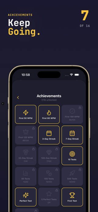 SwiftType - Typing Speed Test Screenshot 5 of 7