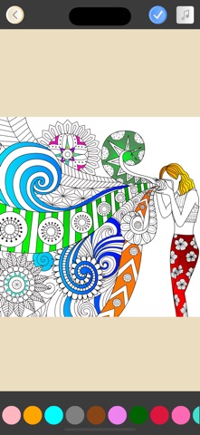Coloring Book For Adults Screenshot 1 of 5