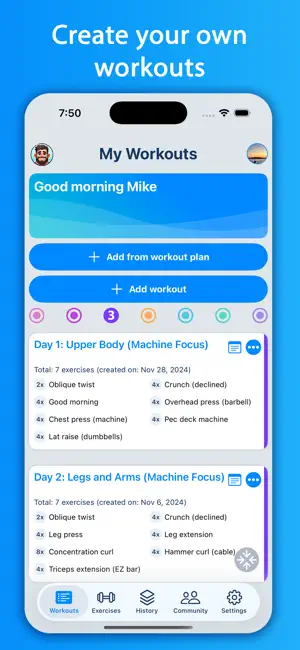 Blaze AI Workout Tracker screenshot 4