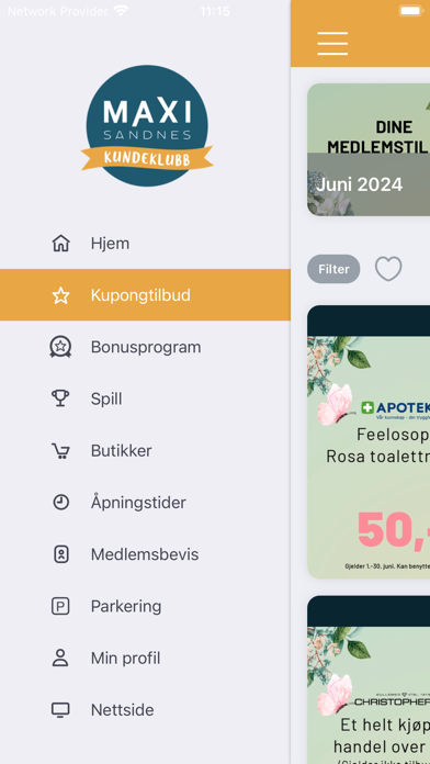 Screenshot #1 pour Maxi Sandnes Kundeklubb
