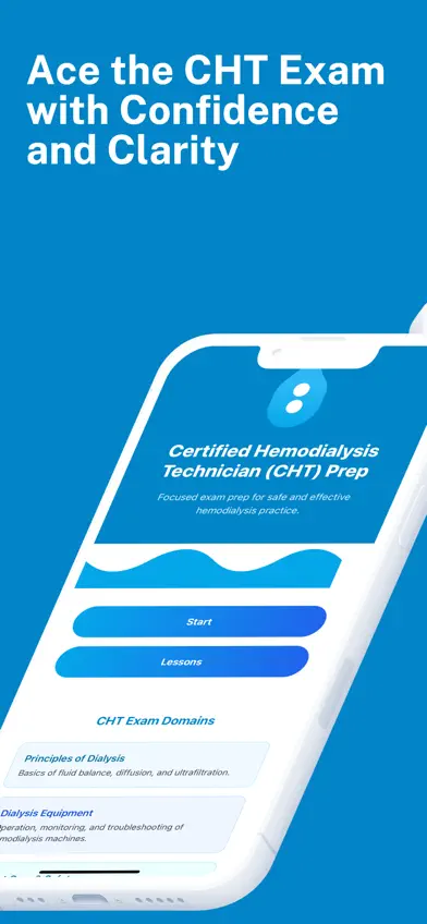 CHT Prep: Hemodialysis Mastery screenshot 1