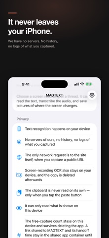 MAGTEXT: Stop Retyping Screens Screenshot 5 of 5
