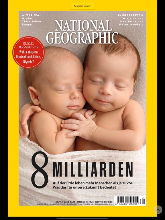 National Geographic DE iPad app afbeelding 2