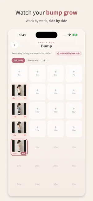 Belly Babe: Pregnancy Journal screenshot 4
