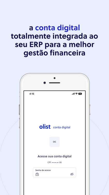 Conta Digital da Olist