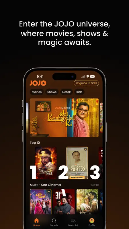 JOJO APP: Movies, Shows, Natak screenshot 1 of 5