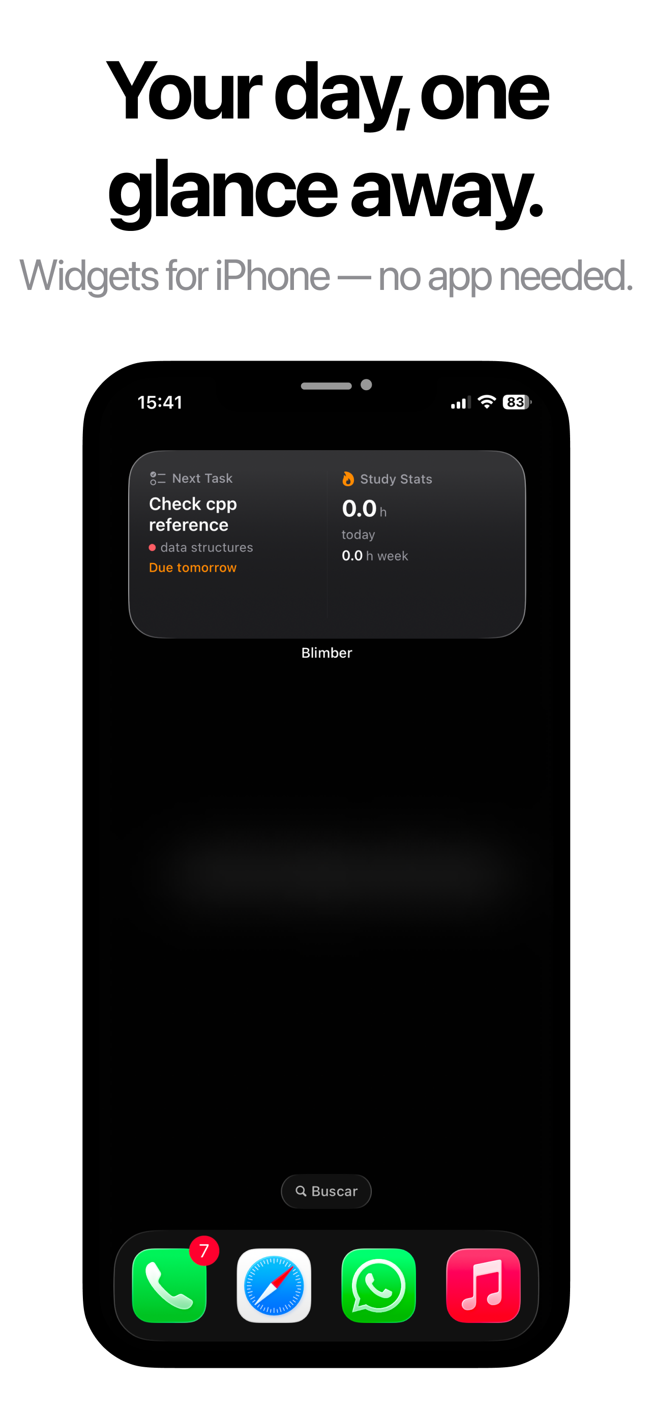 Blimber – Student Planner
