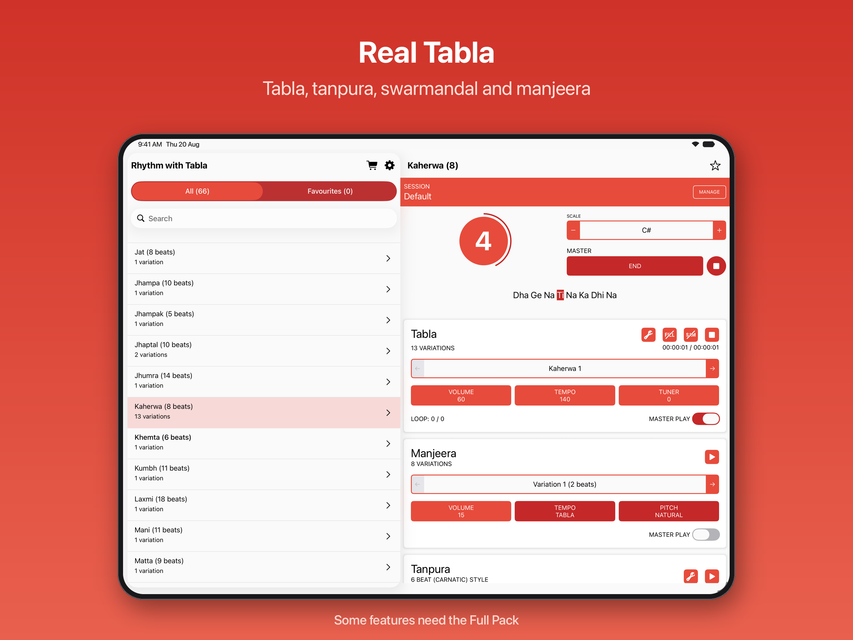 Rhythm with Tabla & Tanpura screenshot 8